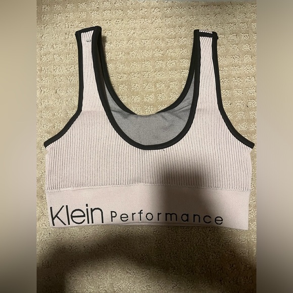 Pink Calvin Klein sports bra - Picture 2 of 3